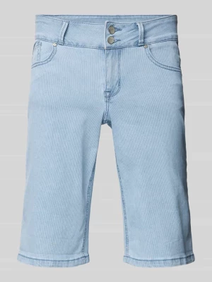 Szorty jeansowe o kroju regular fit z 5 kieszeniami model ‘Tummyless’ Buena Vista