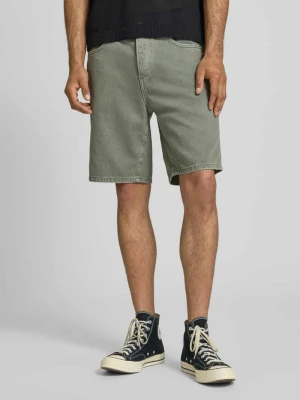 Szorty jeansowe o kroju regular fit z czystej bawełny model 'EDGE' Only & Sons Khaki