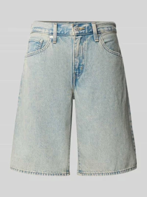 Szorty jeansowe o kroju regular fit z czystej bawełny model 'MIDDY JORT' Levi's Jasnoniebieski