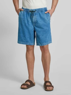 Szorty jeansowe o kroju regular fit z elastycznym pasem model ‘Sandrew’ Boss Orange