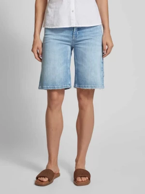 Szorty jeansowe o kroju regular fit z kieszeniami na nogawkach model ‘ALIA’ CAMBIO