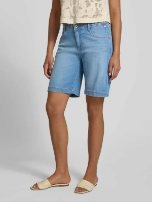 szorty jeansowe o kroju regular fit z mieszanka bawełny model 'MAINE B' BRAX