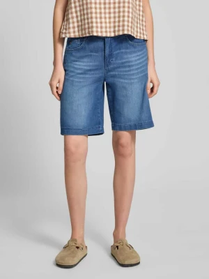 Zdjęcie produktu szorty jeansowe o kroju regular fit z mieszanka bawełny model 'MAINE B' BRAX Niebieski