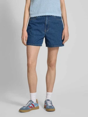 Szorty jeansowe o kroju regular fit z mieszanki bawełny model ‘ABBI’ Pieces