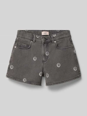 Szorty jeansowe o kroju regular fit z mieszanki bawełny model 'BLAIR' Only