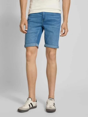 Szorty jeansowe o kroju regular fit z mieszanki bawełny Only & Sons