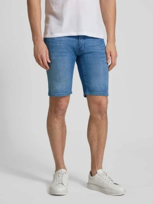 Szorty jeansowe o kroju regular fit z wpuszczanymi kieszeniami model 'Sisteron' Pierre Cardin