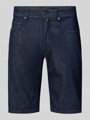 Szorty jeansowe o kroju regular fit z wpuszczanymi kieszeniami model 'Sisteron' Pierre Cardin