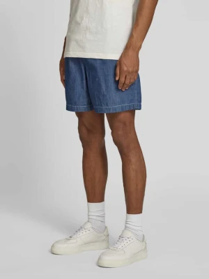 Szorty jeansowe o kroju relaxed fit z czystej bawełny Lacoste