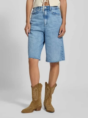 Szorty jeansowe o kroju relaxed fit z czystej bawełny model ‘TASHA’ Pieces