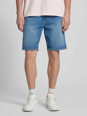 Szorty jeansowe o kroju relaxed fit z mieszanki bawełny i elastanu Tommy Jeans