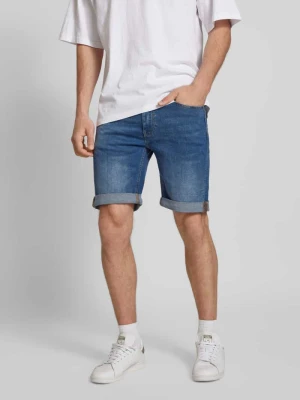 Szorty jeansowe o kroju skinny fit z 5 kieszeniami model ‘TWISTER’ Blend