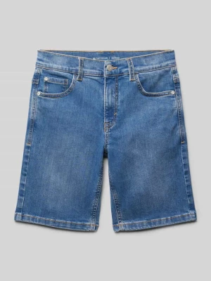 Szorty jeansowe o kroju skinny fit z 5 kieszeniami Tom Tailor