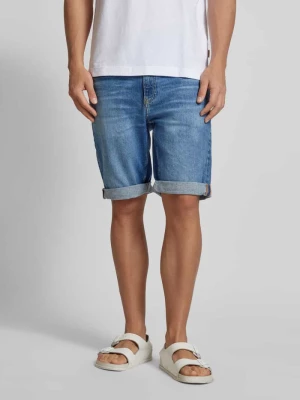 Szorty jeansowe o kroju slim fit z 5 kieszeniami Calvin Klein Jeans