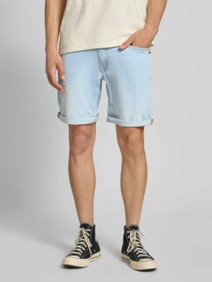 Szorty jeansowe o kroju slim fit z 5 kieszeniami model ‘TWISTER’ Blend
