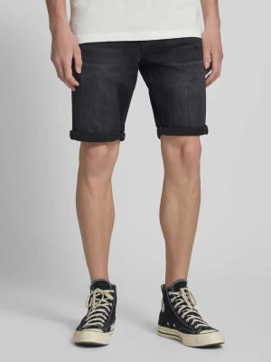 Szorty jeansowe o kroju slim fit z mieszanki bawełny i elastanu Tommy Jeans