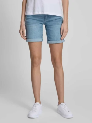Szorty jeansowe o kroju slim fit z mieszanki bawełny model ‘ALEXA’ Tom Tailor