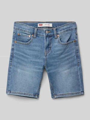 Szorty jeansowe o kroju slim fit z wpuszczanymi kieszeniami model ‘511’ Levi’s® Kids