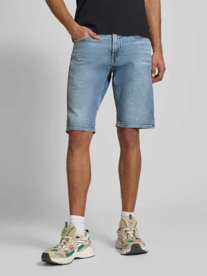Szorty jeansowe o kroju slim fit z wpuszczanymi kieszeniami model ‘Mosa’ G-Star Raw