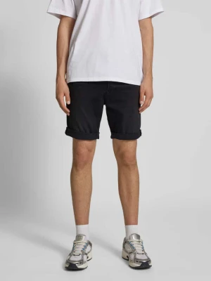 Szorty jeansowe o kroju tapered fit z wpuszczanymi kieszeniami model ‘RBJ.901’ Replay