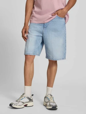 Szorty jeansowe o luźnym kroju w stylu 5 kieszeni model 'Brandon' Carhartt WIP Jasnoniebieski