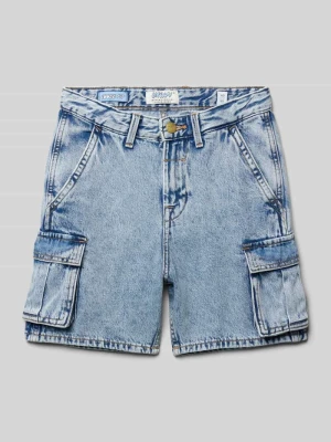 Szorty jeansowe o luźnym kroju z kieszeniami cargo model ‘CHRIS’ jack & jones