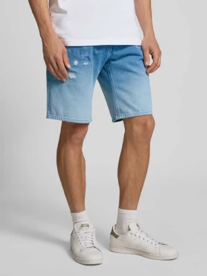 Szorty jeansowe o luźnym kroju z przetarciami Pepe Jeans