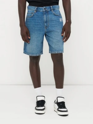 Szorty jeansowe Off White granatowy