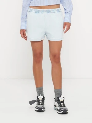 Szorty jeansowe Off White jasnoniebieski