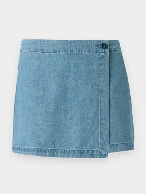 Szorty jeansowe Only niebieski denim