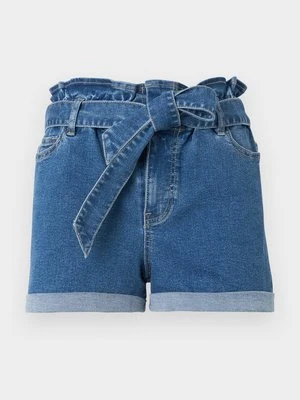 Szorty jeansowe Only niebieski denim
