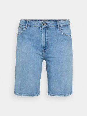 Szorty jeansowe ONLY Carmakoma jasnoniebieski denim