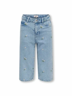 Szorty jeansowe ONLY GIRLS jasnoniebieski denim