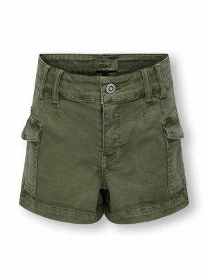 Szorty jeansowe ONLY GIRLS khaki