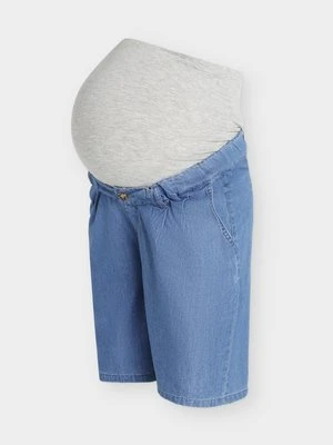 Szorty jeansowe Only niebieski denim