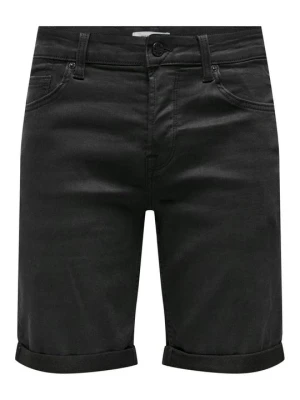 Szorty jeansowe Only & Sons niebieski