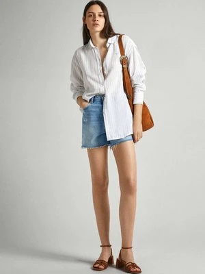 Szorty jeansowe Pepe Jeans niebieski denim
