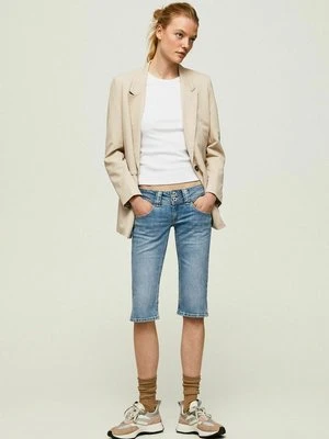 Szorty jeansowe Pepe Jeans niebieski denim