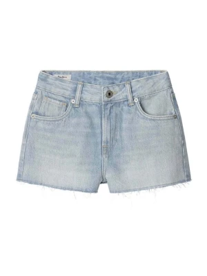 Szorty jeansowe Pepe Jeans jasnoniebieski denim