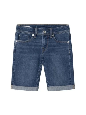 Szorty jeansowe Pepe Jeans niebieski