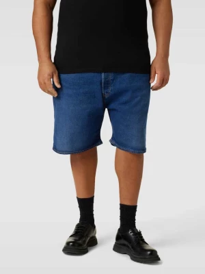 Szorty jeansowe PLUS SIZE z naszywką z logo model ‘HEMMED’ Levis Big&Tall