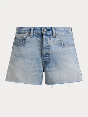 Szorty jeansowe Polo Ralph Lauren niebieski denim