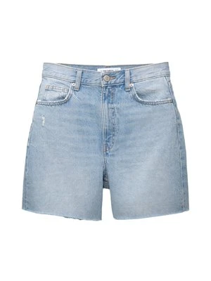 Szorty jeansowe PULL&BEAR jasnoniebieski denim