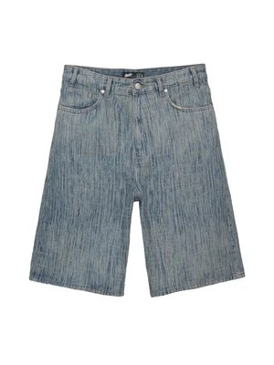 Szorty jeansowe PULL&BEAR niebieski denim