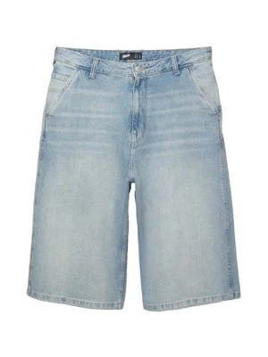 Szorty jeansowe PULL&BEAR niebieski denim