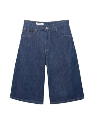 Szorty jeansowe PULL&BEAR granatowy