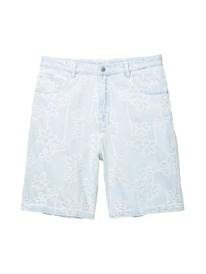 Szorty jeansowe PULL&BEAR jasnoniebieski denim