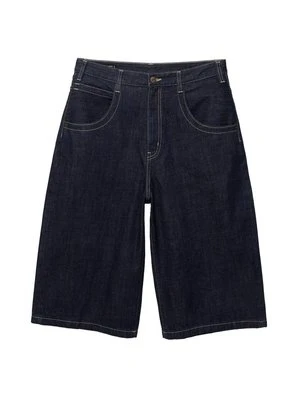 Szorty jeansowe PULL&BEAR granatowy