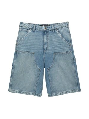 Szorty jeansowe PULL&BEAR jasnoniebieski denim