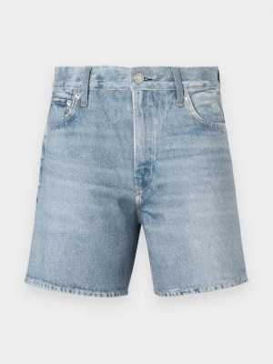 Szorty jeansowe rag & bone niebieski denim